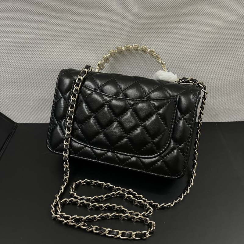 Ch**el top handle bags